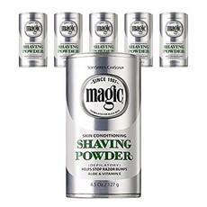 magic 蘆薈&維生素E護理刮鬍粉, 6個, 127克