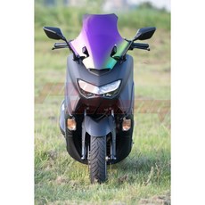 六姐的店※【輝哥】NMAX (2020)機車改裝長版風鏡後照鏡前移套件組，提升騎乘舒適度與安全性, 類法加長版淺黑,風鏡組