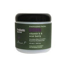 Pierre F益生菌煥膚面部磨砂膏 維他命B&巴西莓, 1個, 473ml