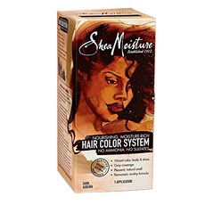 Shea Moisture 紐里水分豐富的髮色系統, 1個, 深赤褐色