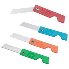 SDI手牌 彩色小刀 0104B 一小盒12支入 塑膠柄小刀 安全美工刀, 無, 1個