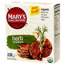 Mary's Gone Crackers 香草餅乾, 1個, 184克