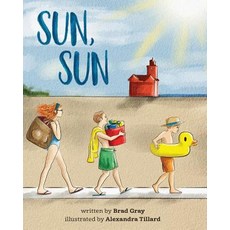 (英文圖書)Sun Sun: The Joy of a Summer Day at the Beach ... A stunningly illustrated fun... 平裝版, Createspace Independent Pub..., 英文