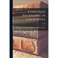 (英文圖書) Consumer Packaging in California; No. 89 平裝版, Hassell Street Press, 英文