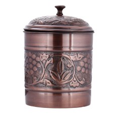 OLD DUTCH INTERNATIONAL 古董壓花造型收納罐, 1個, 3.8L