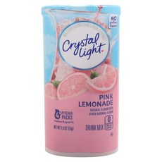 Crystal light 粉紅檸檬冰沖泡粉隨身包, 1個, 53克