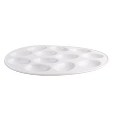 honey can do 瓷蛋盤, 1個, 白色的