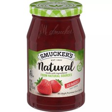 SMUCKER'S 盛美家 果醬 草莓風味, 1個, 489克