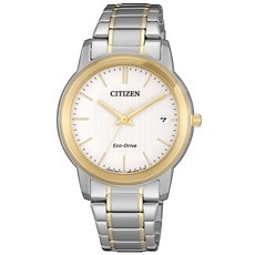 CITIZEN Eco-Drive METAL光動能女錶 FE6016-88A 雙色不鏽鋼時尚女錶