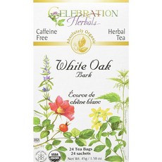 CELEBRATION Herbals 白橡樹皮香草茶茶包, 24件, 1.9克