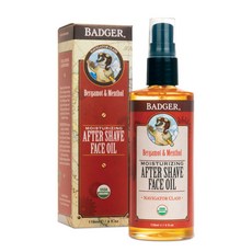 BADGER 刮鬍後保濕面油 118ml, 1入