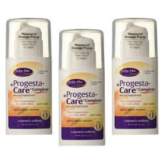 Life-flo Health Progesta Care身體乳霜, 3個, 113.4克