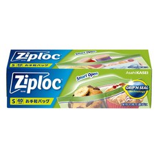 Ziploc 密保諾 簡易夾鏈袋, 1個, 40個, 小號 (S)