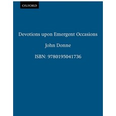 (英文圖書) Devotions Upon Emergent Occasions 平裝版, Oxford University Press, 英文