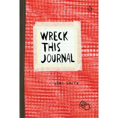 (英文圖書) Wreck This Journal (Red) Expanded Edition 平裝版, Penguin Books, 英文