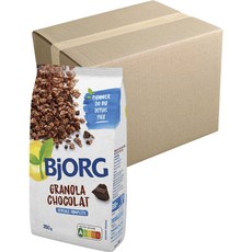 BjORG 巧克力格蘭諾拉麥片, 3個, 350g