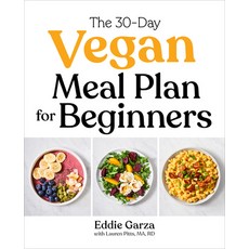 The 30-Day Vegan Meal Plan for Beginners 平裝版, Rockridge Press, 英文