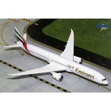GJ 全金屬 1/200 阿聯酋航空 EMIRATES 787-10 飛機模型 G2UAE740 (即將絕版), 詳見包裝