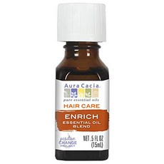 Aura Cacia 護髮精油, 1個, 15ml