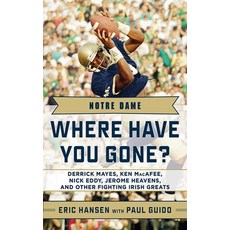 (英文圖書)Notre Dame: Where Have You Gone?: Derrick Mayes Ken Macafee Nick Eddy Jerome... 精裝版, Sports Publishing LLC, 英文