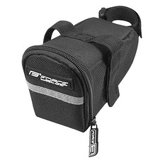 WHeeL UP 大容量魔鬼氈自行車座墊包, 1個, 黑色