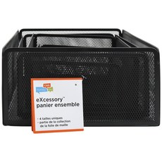 honey can do 配件籃4件組, 1個, 黑色