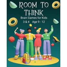 (英文圖書)Room to Think: Brain Games for Kids 3 & 4 Ages 9 - 12 平裝版, Oggytheoggdesign, 英文