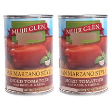 無麩質無脂肪羅勒大蒜番茄丁, 2個, 411克