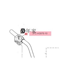 少年家 YAMAHA 山葉 原廠 37C 右把手控制座總成 CUXI 100 貴族風 黑