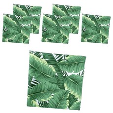 DESIGN IMPORTS 打印戶外DESIGN IMPORTS 設計餐巾紙 6 件, 香蕉葉, 1組