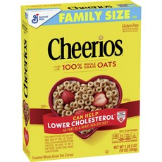 Cheerios 原味全麥圈圈麥片, 1盒, 510g