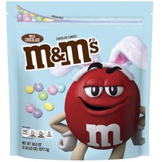 m&m's M&M'S 復活節牛奶巧克力糖果派對尺寸 38 盎司袋 M&M'S 復活節牛奶巧克力糖果派對尺寸 38 盎司袋, 1個, 1077.3克