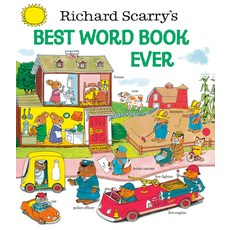 Richard Scarry's Best Word Book Ever, Golden Books, 英文, 精裝