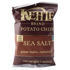 KETTLE BRAND 洋芋片 海鹽口味, 1包, 56g
