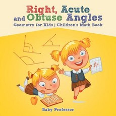 (英文圖書)Right Acute and Obtuse Angles - Geometry for Kids Children's Math Book 平裝版, Baby Professor, 英文