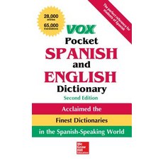 (英文圖書) Vox Pocket Spanish and English Dictionary 2nd Edition 平裝版, McGraw-Hill Companies, 英文