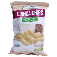 Simply 7 藜麥脆片 洋蔥酸奶醬風味, 1包, 99g
