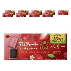 BOURBON 北日本 帆船巧克力餅乾 濃郁莓果口味 12個入, 10個