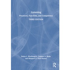 (英文圖書) Listening: Processes Functions and Competency 精裝版, Routledge, 英文