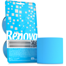 Renova 滾筒式檀香彩色卷紙 藍色 （2入）, 1組, 2捲, 1610cm