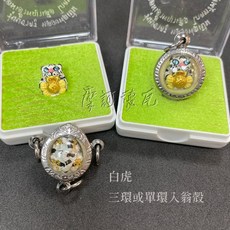 摩訶德瓦 四面佛 泰國佛牌聖物引薦 虎咬錢 虎抱糖 龍波本寺 瓦邦帕, 金色, 1個