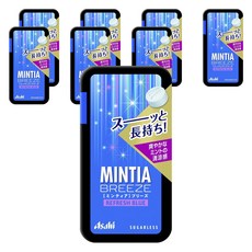 asahi Mintia Breeze清涼口含錠 清新藍色款 30顆入, 8盒