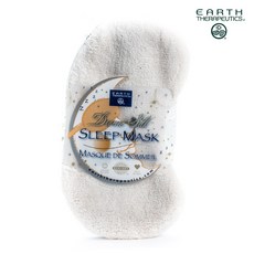 EARTH THERAPEUTICS 睡眠眼罩, 象牙, 1個