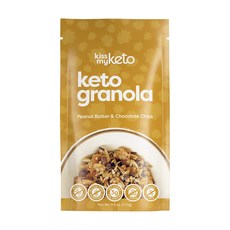 KISS MY KETO 格蘭諾拉麥片 270g, 1包, 花生醬+巧克力片