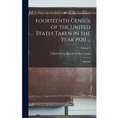 (英文圖書) Fourteenth Census of the United States Taken in the Year 1920 ...: Reports; Volume 1 精裝版, Legare Street Press, 英文