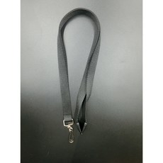 【富巨金】15mm高速帶識別證帶/證件帶/1.5cm寬特多龍識別證帶(頸後安全扣 旋轉金屬鉤), 黑色