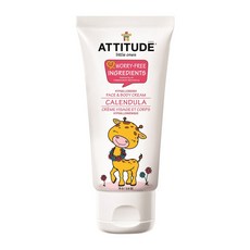 ATTITUDE 孩童保濕乳霜 金盞花, 1份, 75g