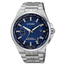 CITIZEN 星辰 紳士風電波腕錶 CB0160-51L 不鏽鋼電波男錶