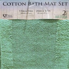 RT designer's collection 防滑地墊 2入, 1個, 藍色