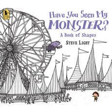 (英文圖書)Have You Seen My Monster? a Book of Shapes 平裝版, Candlewick Press (MA), 英文